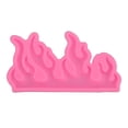 thumbnail image 2 of Modelo De Decoración De Pasteles De Fuego, Modelo De Silicona Con Forma De Llama Resistente A Altas Temperaturas Antiadherente Excelentes Efectos 3D Para Chocolates, 2 of 7