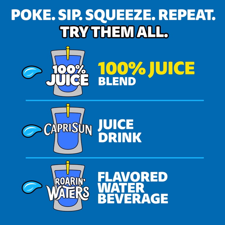 Capri Sun 100% Juice Fruit Punch Blend Pouches, 6 fl oz, 40 Count photo 7