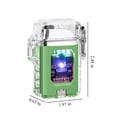 thumbnail image 3 of sruoe Rechargeable Lighter Pocket Lighters Value Pack Flame Cigarettes Lighter Men's Gifts Outdoor BBQ Baking, 3 of 6