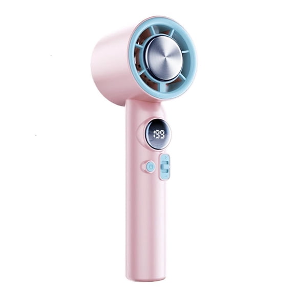ZELVINN Compactly USB Fan with Aluminum Alloy Body and 199 Variable Speeds for Indoor and Outdoor Use Hand Fan