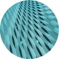 thumbnail image 1 of Ahgly Company Machine Washable Indoor Round Transitional Dark Cyan Green Area Rugs, 7' Round, 1 of 7
