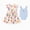 Blue, variant on Disney Winnie the Pooh Baby Girls Allover Print Dress and knitwear cardigan Outfit Set Sizes 3-24M