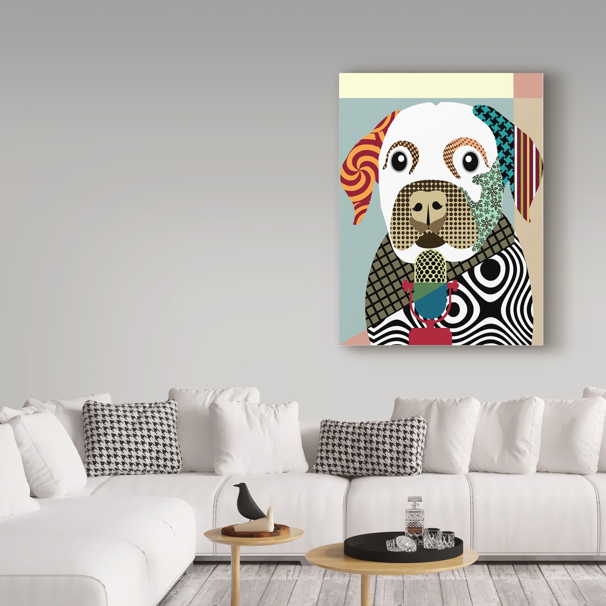 Trademark Fine Art 'Labrador Retriever' Canvas Art by Lanre Adefioye