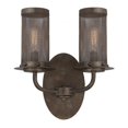 thumbnail image 1 of Savoy House Nouvel 2 Light Sconce in Galaxy Bronze, 1 of 1