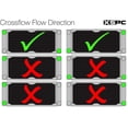 thumbnail image 6 of XSPC TX360 Crossflow Ultra Thin Radiator, 120mm x 3, Triple Fan, Black, 6 of 6