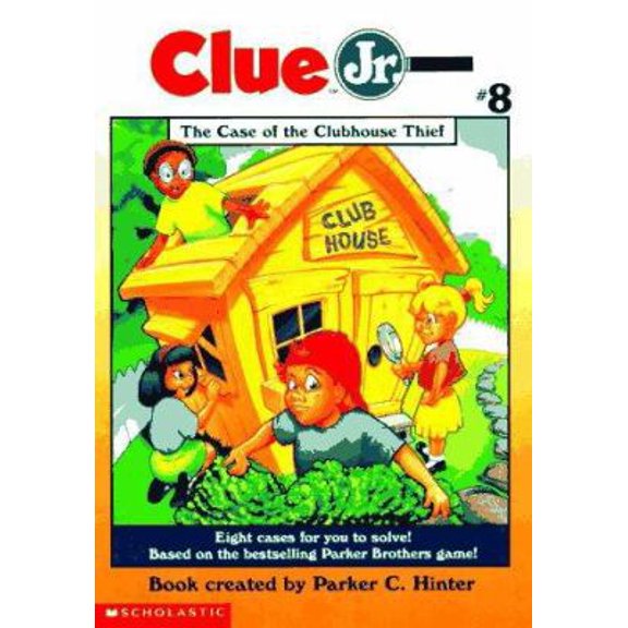 Pre-Owned The Case of the Clubhouse Thief (Clue Jr. #8) (Paperback) 0590866346 9780590866347