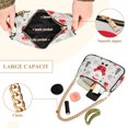 thumbnail image 2 of FORMRS Womens Shoulder Bag with Chain Strap Clutch Purse Cute Tote Handbag, Gray Christmas Santa, 2 of 7
