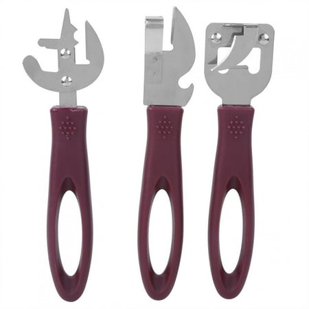 

Restaurant-Grade Durable for Home & Camping Use Stainless Steel Manual Can & Bottle Opener Set