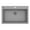 Gray, variant on Ruvati 33 x 22 inch epiGranite Drop-in Topmount Single Bowl Kitchen Sink