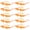 Orange, variant on 10 Pairs Decorative Glasses Flame Shape with Nose Pads Distortion-Free Lenses Men And Women Photo Prop Glasses for Stage Performance Eyewear for Outdoor Activities