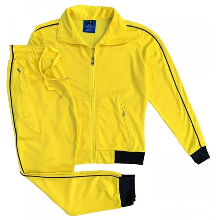 Women's Classic Jogger 2-piece Tracksuit Track Jacket & Trackpants Oufit