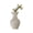 B, variant on OIUR Mini Ceramic Vase Refrigerator Magnet with Artificial Flower Home Office Kitchen Locker Fridge 3D Miniature Flower Vase Magnetic Decoration Ornament