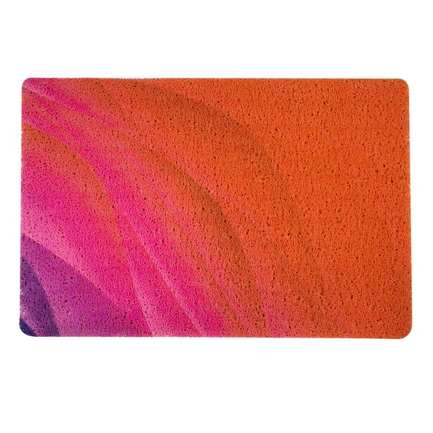 Tapete Difuminado Rosa/Naranja 40x60cm