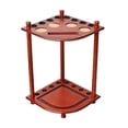 thumbnail image 4 of koolsoo Support de Queue de Billard pour Queues et Balles 8 Trous Support de Canne à Billard avec Boisson Rouge, 4 of 8