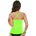 thumbnail image 6 of wamacs Women Full Coverage Bikini Top No Bottom Push up Swimsuits Top Sexy Bra Bathing Suits Tops No Bottom (Green,M), 6 of 9