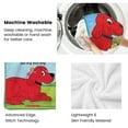 thumbnail image 6 of Clifford the Big Red Dog Flannel Blanket Fun and Cozy Throw Blanket Perfect for Bedroom Playroom or Travel Ideal Gift for Boys and Girls 60"x80", 6 of 7