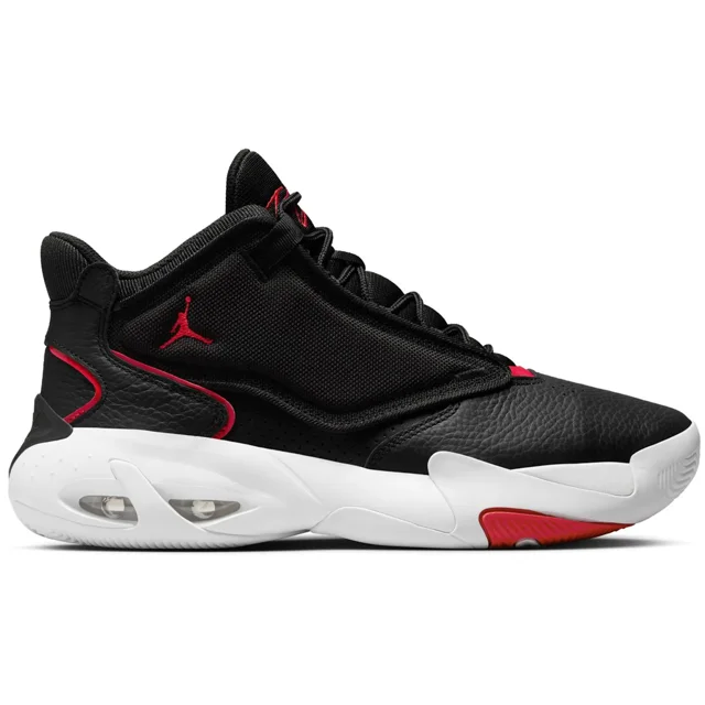 N I-K-E A i r-Jor-dan Max Aura 4 Black University Red Bred DN3687-006 sz 12 Men's