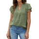 thumbnail image 2 of Blusa de mujer con cuello en V NikouMX S M L XL XXL, 2 of 6