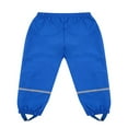 thumbnail image 2 of Kids Rain-Proof Pants High Elastic Waist Trousers Ankle-Banded Pants, 2 of 5