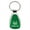 Green, variant on HRV Purple Teardrop Key Fob