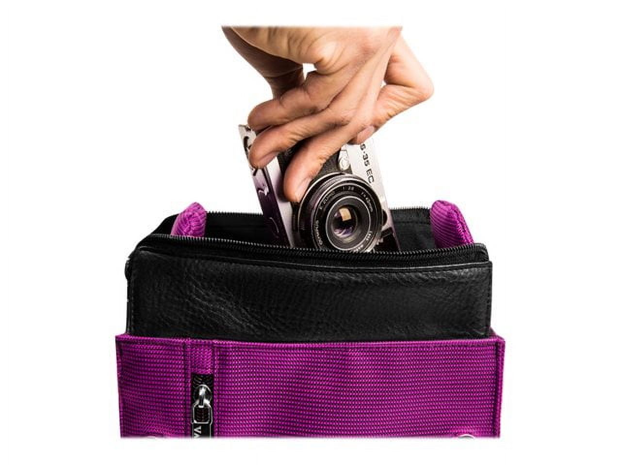 VANGODDY Metric Camera Case HandBag with Padded Shoulder Strap fits DSLR and SLR Cameras [Canon, Nikon, Samsung, Sony, Olympus, etc.]