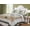 Blue, variant on Flower Exposition 100% Hypoallergenic cotton Patchwork 3 piece Quilt Set Bedroom Quilt Bedding King size Coral