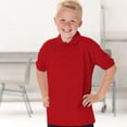 thumbnail image 2 of Jerzees Schoolgear Childrens Little Boys 65/35 Pique Polo Shirt (Pack of 2), 2 of 4