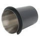 thumbnail image 1 of Taza Dosificadora De Café, Silicona De Acero Inoxidable, Fácil De Limpiar, Mano De Obra Fina, Superficie Esmerilada, Manija De La Máquina De Café, Taza Dosificadora Para Cergrey Negro, 1 of 8