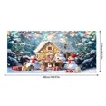 thumbnail image 3 of Holiday Cheer Garage Festive Christmas Banner with Bright Colors Festive Design Perfect for Auto Enthusiasts Home Garages Easy Hanging Durable Material, 3 of 4