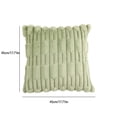 thumbnail image 3 of Fiudx Ofertas flash Artículos en oferta Funda De Almohada Funda De Almohada Con Diseño De Rayas Cremallera Oculta Extraíble Transpirable Y Cálida Sin Deformación Funda De Cojín De Color Sólido Funda, 3 of 6