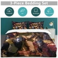 thumbnail image 5 of Transformers 3-Piece Comforter Set for Bedroom, Transformers Bedding Set for Kids Adults, Soft Microfiber Duvet Cover Set with Zipper Closure, 1 Duvet Cover + 2 Pillow Covers, 5 of 8