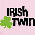 thumbnail image 2 of CafePress - Irish Twin Shamrock Body Suit - Baby Light Bodysuit, Size Newborn - 24 Months, 2 of 4