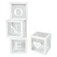 thumbnail image 1 of KAKOWELY 4 bloques para baby shower, cajas de globos y decoraciones para el primer cumpleaños., 1 of 5