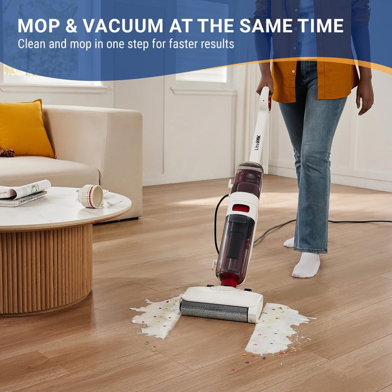 Tineco Wash LiteVak Corded Wet Dry Vacuum & Mop for Hard Floors