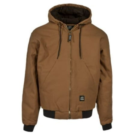 UPC 092021255842 product image for Berne Original Hooded Jacket Size 2XL Tall (Brown Duck) | upcitemdb.com