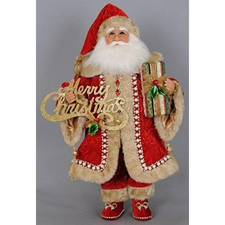 Karen Didion Wine Santa - Karen Didion Christmas Elegance Santa