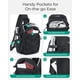 thumbnail image 3 of Bandolera BAGSMART, bandolera pequeña, para viajes y deportes, 3 of 7