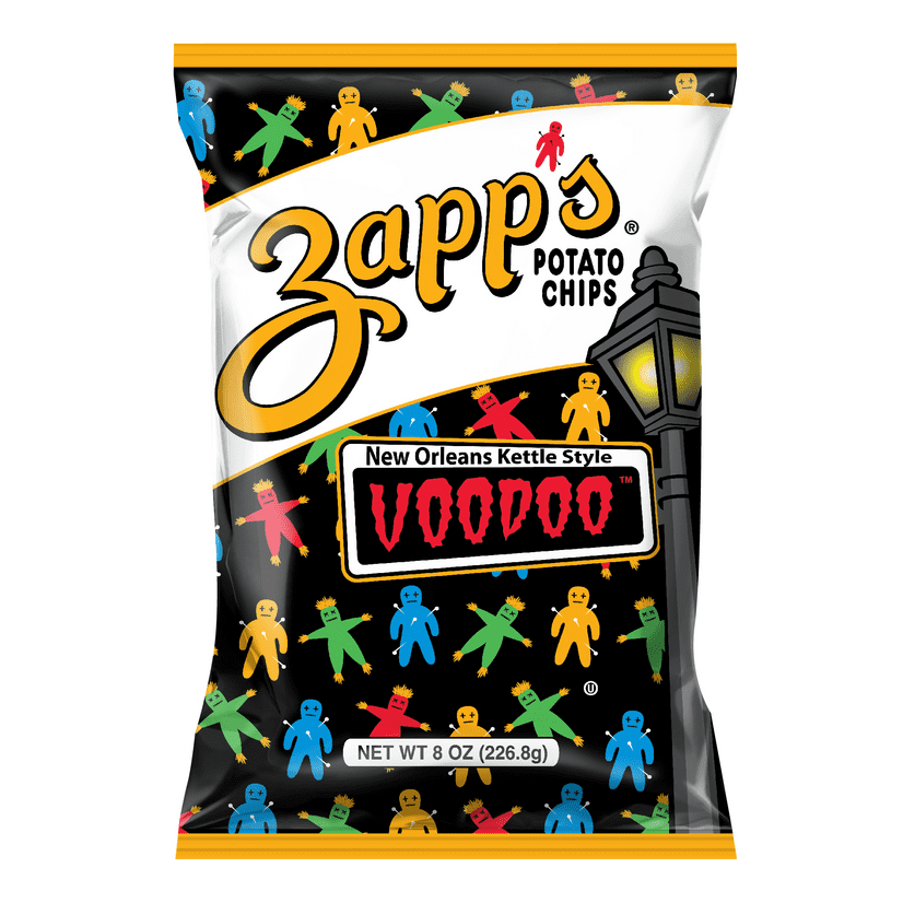 Zapp S Voodoo New Orleans Kettle Style Potato Chips 8 Oz Walmart Com Walmart Com