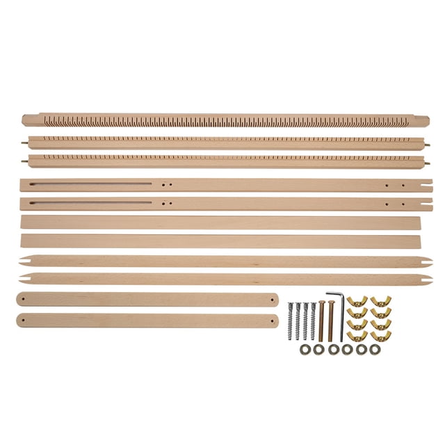Máquina de Tejer de madera Sincero ajustable para hacer tapices y bufandas 78.5 cm