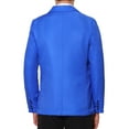 thumbnail image 3 of INSPIRE CHIC Classic Suit Jacket for Men's Single Breasted Office Work Formal Sport Coat, 3 of 5