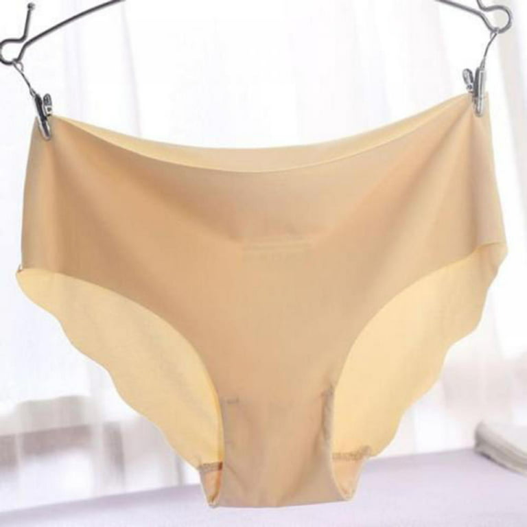 Womens Seamless Laser Cut Brief Panties Hipster Soft Stretch Underwear Pack  of 6 