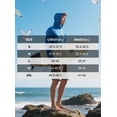 thumbnail image 6 of TELALEO 2 Pack Men's UPF 50+ Fishing Shirts Sun Protection Lightweight Hoodie Performance Long Sleeve SPF UV Shirt for Outdoor Hiking Running Swimming S, 6 of 7