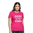 thumbnail image 3 of Dogs Before Dudes Shirt, Dog Mom Shirt, Dog Owner Shirt, Dog Shirts for Women, Dog Mom Tee, Doggy Gift, Dog Owner Gift, 3 of 10