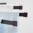 thumbnail image 4 of Inteprter Toallero giratorio moderno de 3 brazos giratorios, estante plegable sin perforaciones, soporte colgante para toallas de montaje en pared para Almacenamiento y organización del hogar Inteprter HA022921-00, 4 of 6