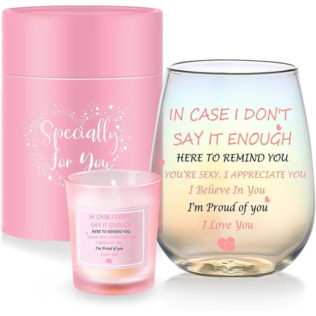 Vaso para Beber Yalucky Copa de Vino sin Tallo 480ml 11cm de Altura