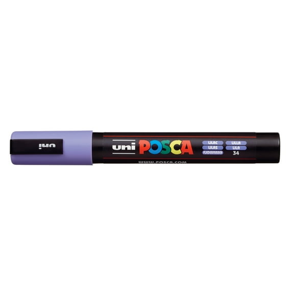 POSCA Paint Marker, PC-5M Medium Bullet, Lilac