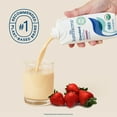 thumbnail image 3 of Kate Farms Organic 1.4 High Calorie Adult Nutrition Shake, Strawberry, 20g Protein, 27 Vitamins and Minerals, Meal Replacement, 11 oz (12 Pack), 3 of 8