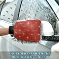 thumbnail image 6 of Microfiber Car Wash Gloves With Chenille & Polyester Terry Scratch-Free Cleaning Elastic Cuffs Shinny Stars, 6 of 8