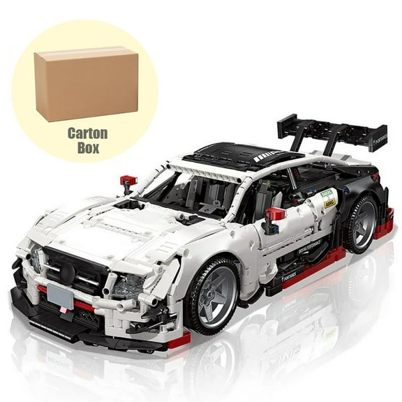 2489PCS 1:10 Scale Racing Car Model Building Blocks Sport Car Supercar Bricks Collection Desktop Ornament Gifts For Kids Boy