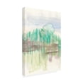 thumbnail image 2 of Jennifer Goldberger 'Verde Horizon I' Canvas Art, 2 of 3